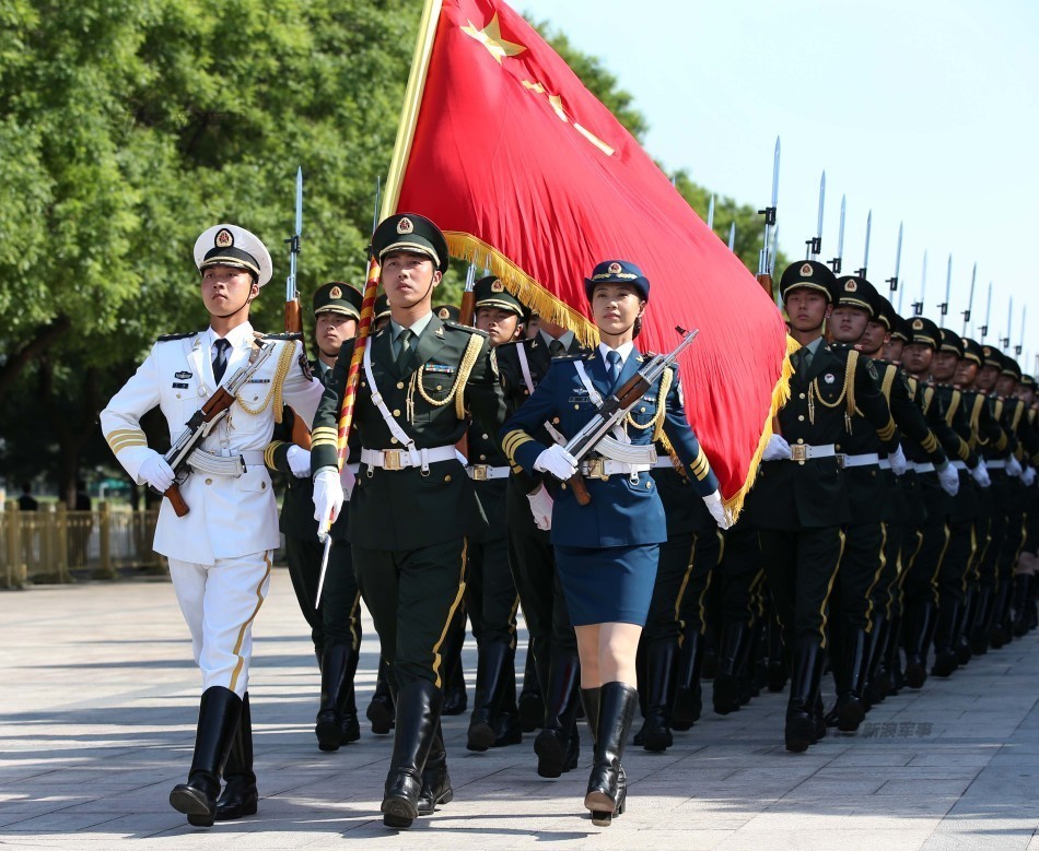 檢閱女兵儀仗隊(duì)，榮耀與力量的展現(xiàn)，檢閱女兵儀仗隊(duì)，榮耀與力量的璀璨瞬間