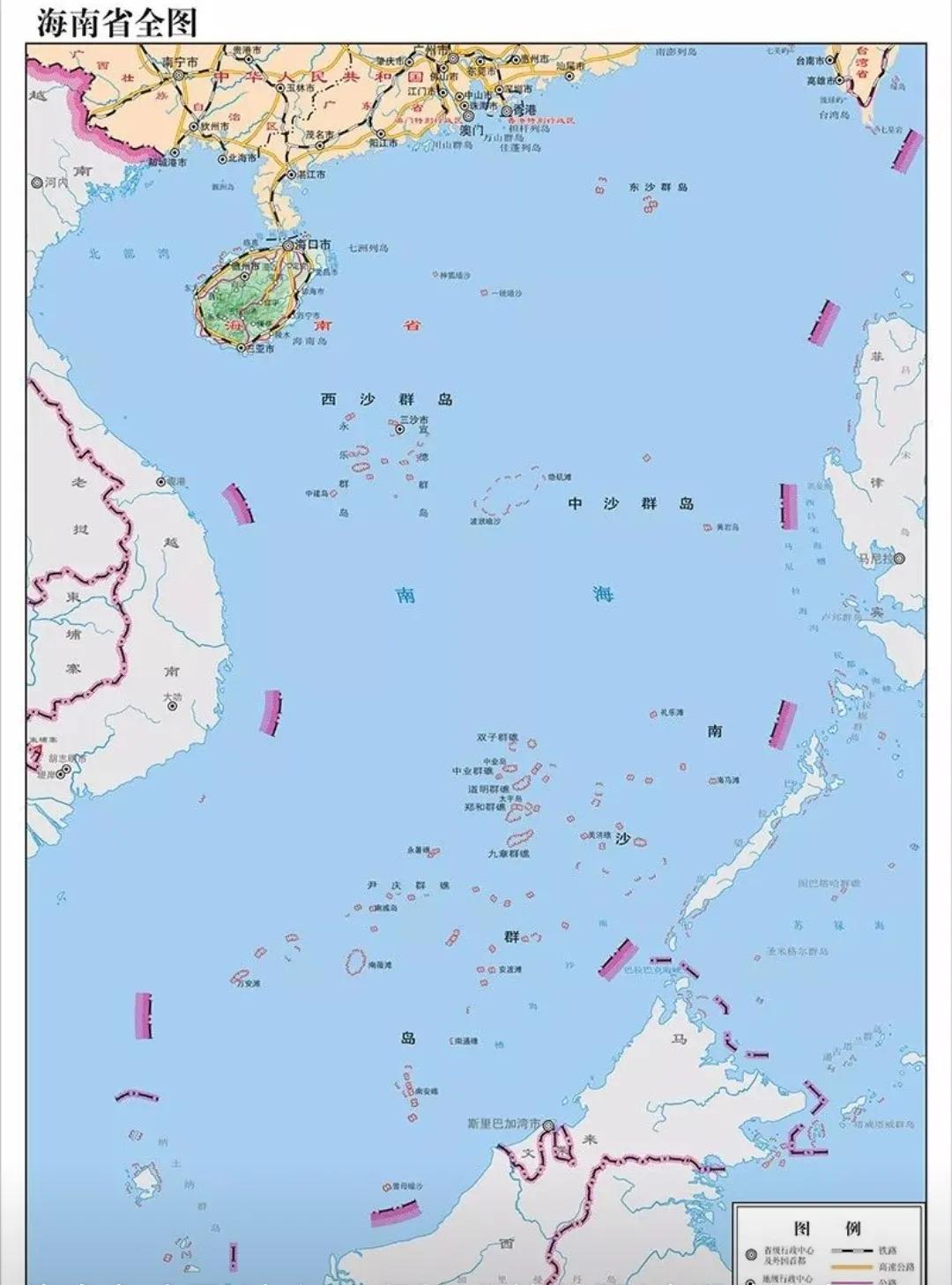 南海地圖高清版大圖，探索神秘的海洋疆域，南海高清地圖大圖，探索神秘海洋疆域之旅