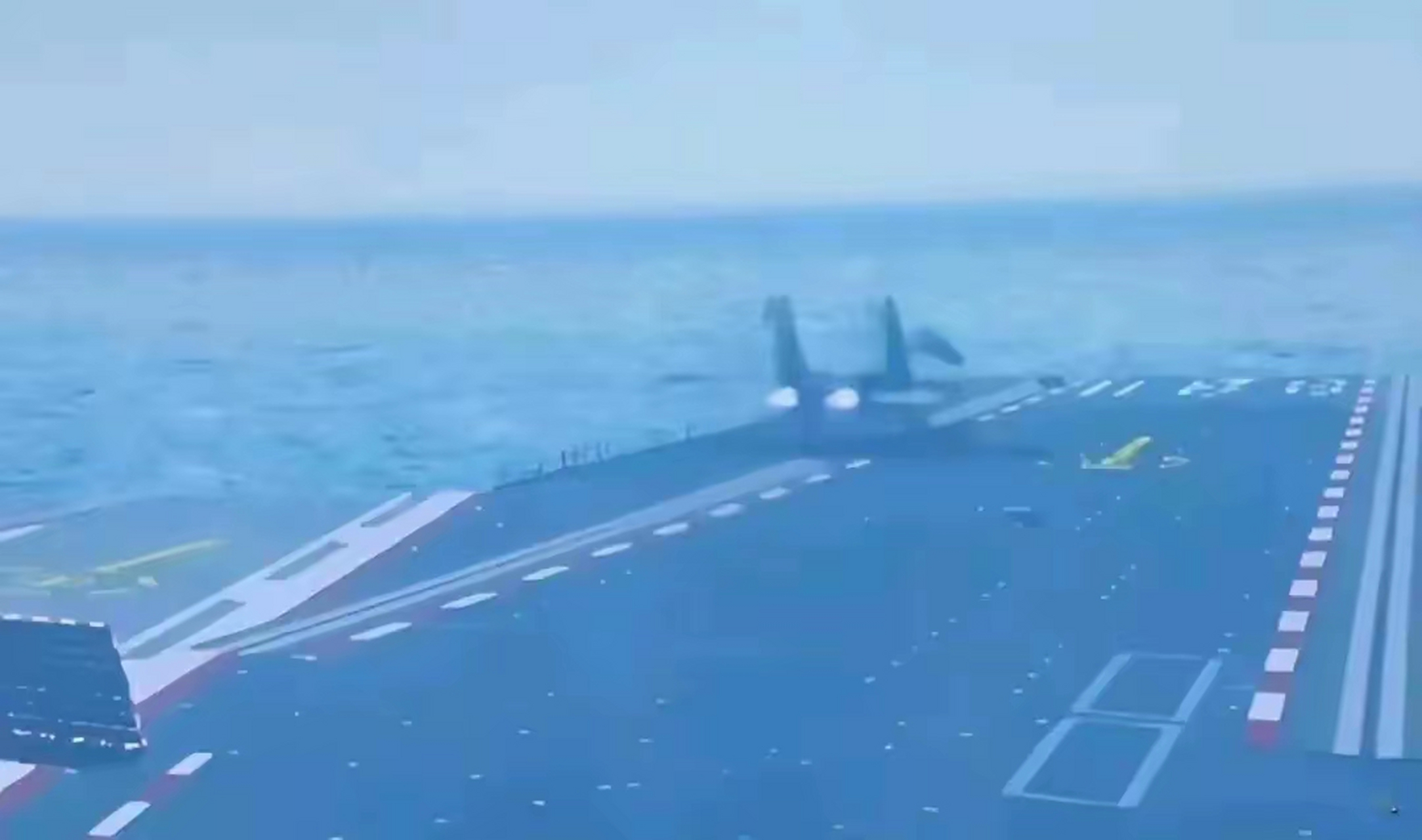 福建艦首次彈射殲-15，揭示中國(guó)海軍邁向新時(shí)代的里程碑事件，福建艦首次彈射殲-15，中國(guó)海軍新時(shí)代的里程碑事件