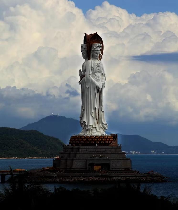 南海觀音，神秘與莊嚴(yán)的海洋圣地，南海觀音，神秘莊嚴(yán)的海洋圣地