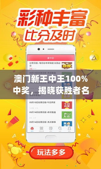 新澳門王中王游戲，揭秘期期中秘密，助你贏大獎！，揭秘新澳門王中王游戲期期中策略，贏大獎秘訣揭曉！