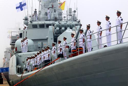 中國(guó)海軍訪問(wèn)朝鮮，展現(xiàn)兩國(guó)深厚友誼與軍事合作的震撼力量，中國(guó)海軍訪問(wèn)朝鮮，深化友誼與軍事合作的強(qiáng)大信號(hào)