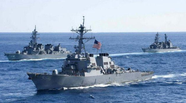 美軍艦闖入中國南海最新消息，緊張局勢與背景分析，美軍艦闖入南海引發(fā)緊張局勢，最新動態(tài)與背景分析