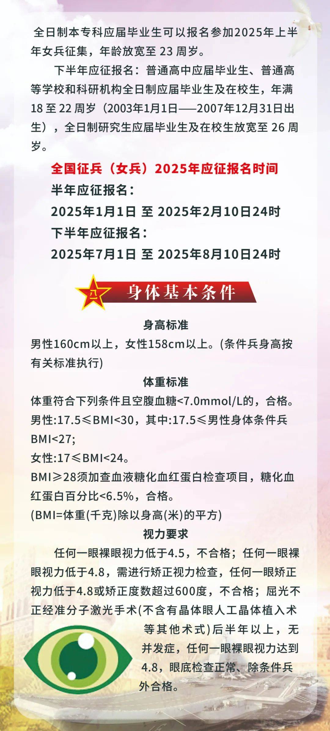 參軍體檢要求詳解，參軍體檢要求全面解析