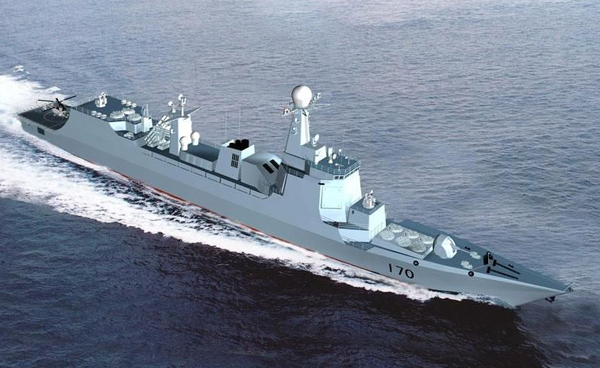 052C型導(dǎo)彈驅(qū)逐艦