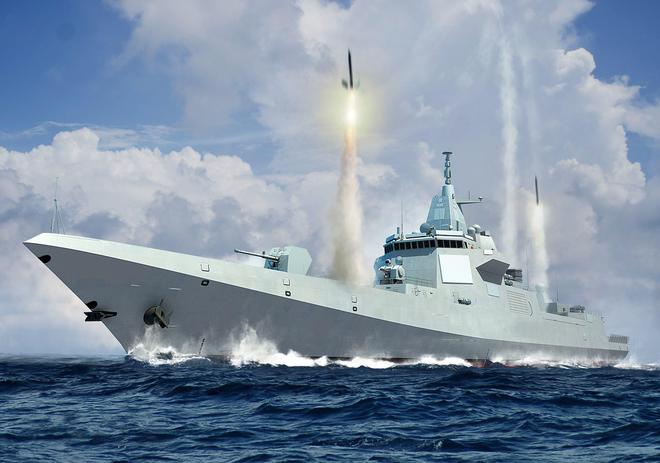 中國下一代重型驅(qū)逐艦，未來海防的堅實支柱，中國下一代重型驅(qū)逐艦，未來海防的堅實后盾