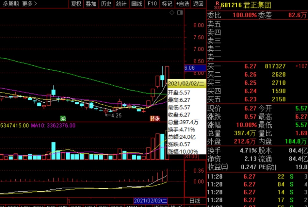 君正集團(tuán)股票行情深度解析，君正集團(tuán)股票行情全面解析
